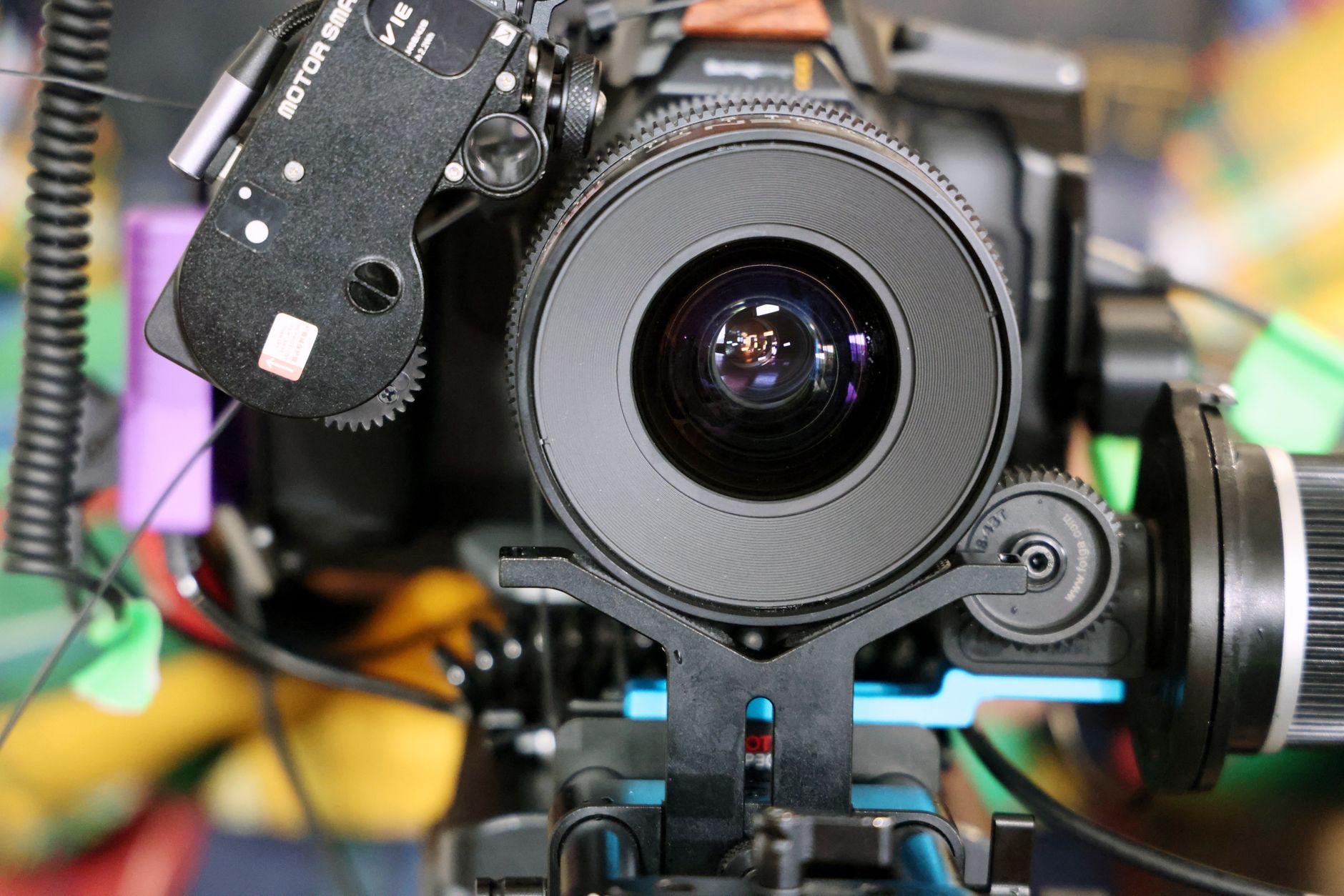 High quality broadcast setup detail